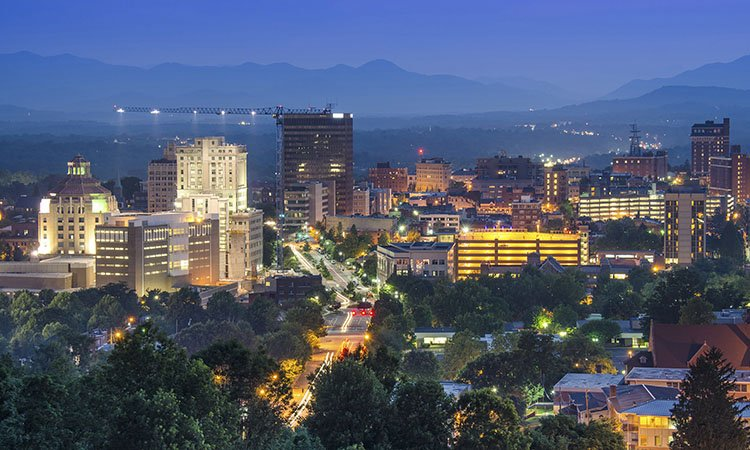 Private jet charter Ashville NC
