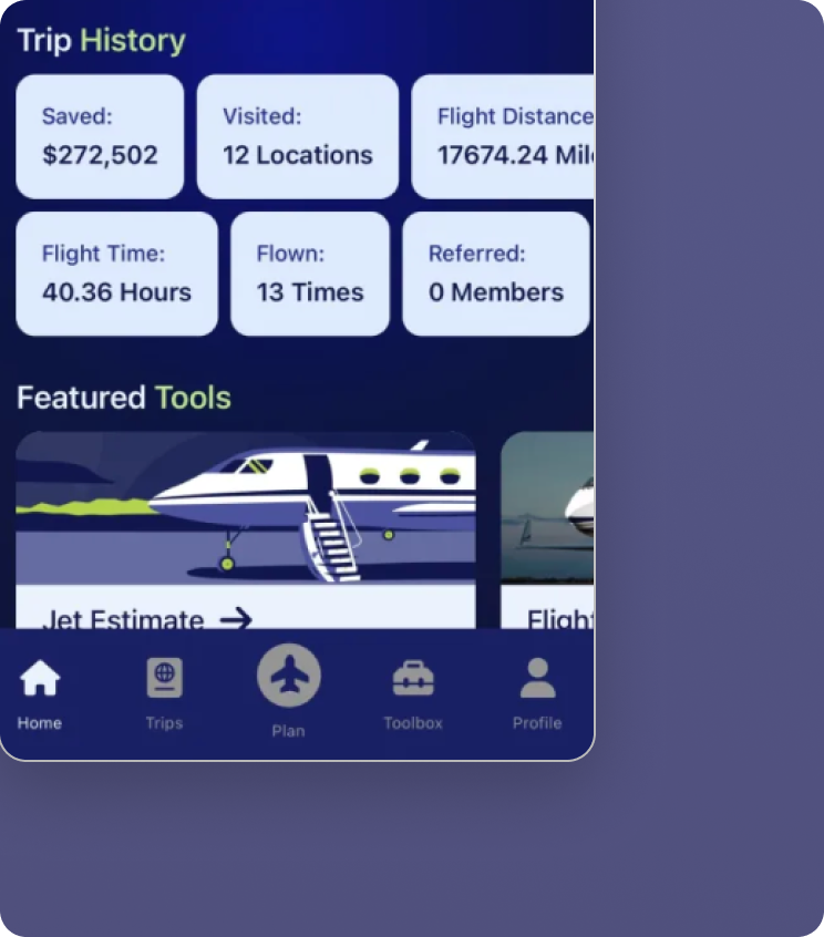 Corner Phone Flight Summary